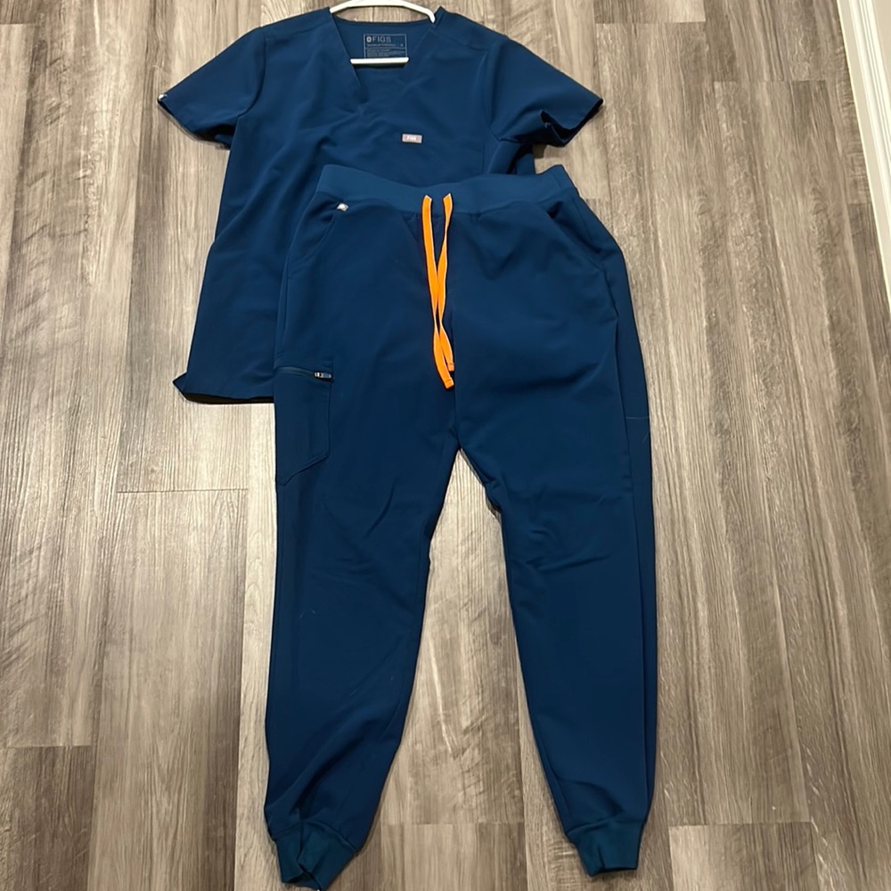 Figs scrubs set!! Deep Reef